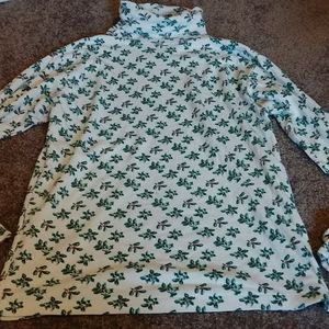 Vintage Mistletoe turtle neck
